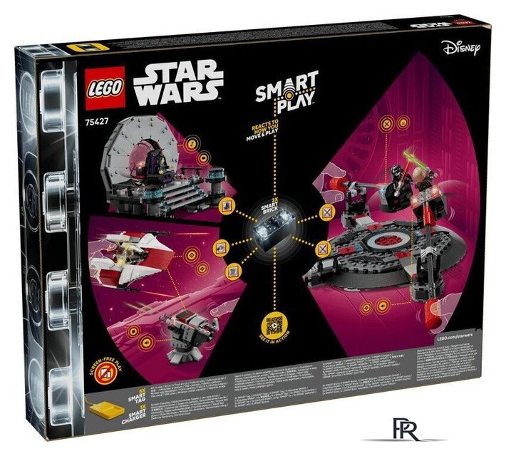 Конструктор LEGO Star Wars 75427 Smart Play Дуэль в тронном зале и истребитель A-wing - Изображение №23 — Интернет-магазин ПроЗаказ