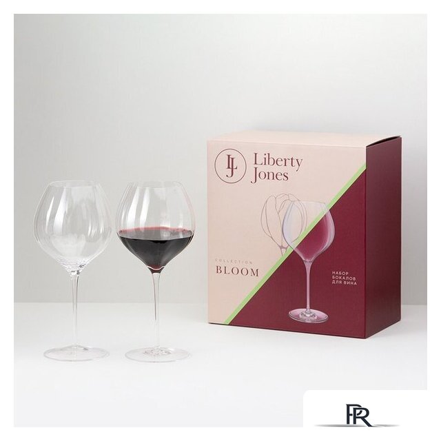 Набор бокалов для вина Liberty Jones Bloom LJ0000457 (2 шт) - Изображение №2 — Интернет-магазин ПроЗаказ