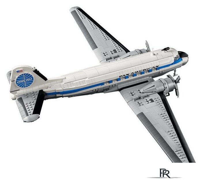Конструктор LEGO Icons 11378 Douglas DC-3 PAN AM Airliner - Изображение №3 — Интернет-магазин ПроЗаказ