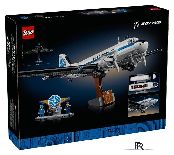Конструктор LEGO Icons 11378 Douglas DC-3 PAN AM Airliner - Изображение №17 — Интернет-магазин ПроЗаказ