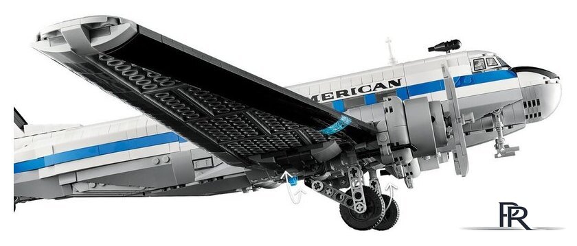 Конструктор LEGO Icons 11378 Douglas DC-3 PAN AM Airliner - Изображение №6 — Интернет-магазин ПроЗаказ
