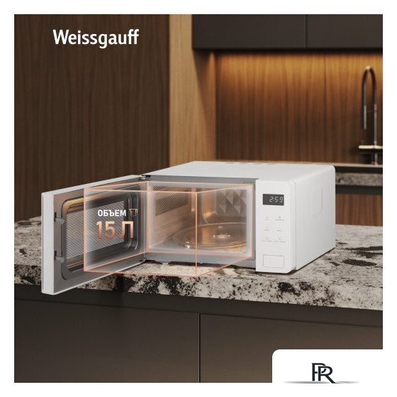 Микроволновая печь Weissgauff MWO-155 White Glass - Изображение №15 — Интернет-магазин ПроЗаказ