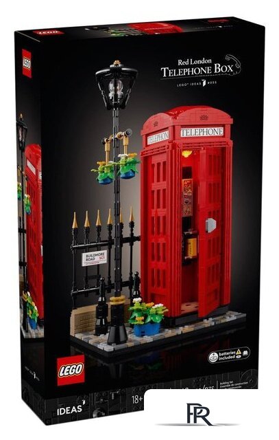 Конструктор LEGO Ideas 21347 Красная лондонская телефонная будка - Изображение №1 — Интернет-магазин ПроЗаказ