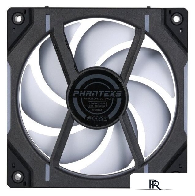 Вентилятор для корпуса Phanteks D30-120 D-RGB Reversed Black PH-F120D30R_DRGB_PWM_BK01 - Изображение №4 — Интернет-магазин ПроЗаказ