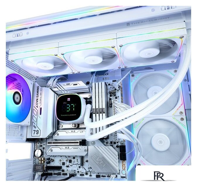 Система жидкостного охлаждения для процессора Thermalright Frozen Horizon 360 Digital ARGB (белый) - Изображение №9 — Интернет-магазин ПроЗаказ