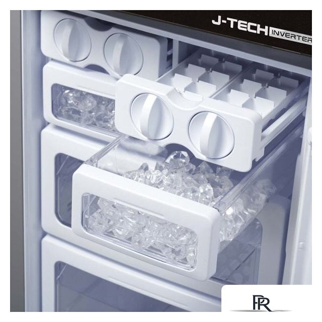 Четырёхдверный холодильник Sharp SJGX98PRD - Изображение №4 — Интернет-магазин ПроЗаказ