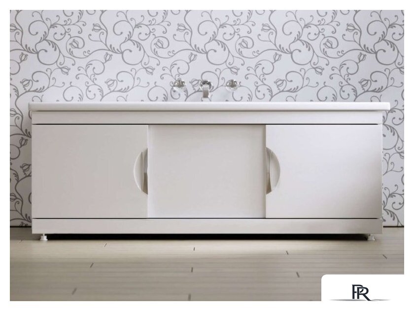 Фронтальный экран под ванну Alavann Monaco Still 150 см (белый) - Изображение №1 — Интернет-магазин ПроЗаказ