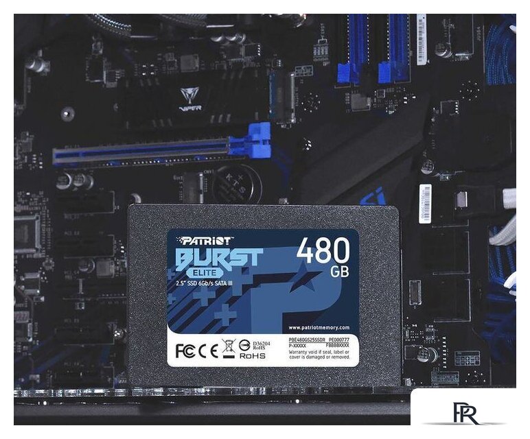 SSD Patriot Burst Elite 480GB PBE480GS25SSDR - Изображение №4 — Интернет-магазин ПроЗаказ