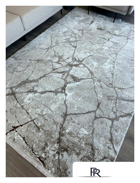 Ковер для жилой комнаты Radjab Carpet Марсель NP 371 Прямоугольник 11556RK (2x2.9, Cream/Vizon) - Изображение №2 — Интернет-магазин ПроЗаказ