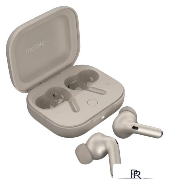 Наушники Motorola Moto Buds+ (бежевый) - Изображение №1 — Интернет-магазин ПроЗаказ