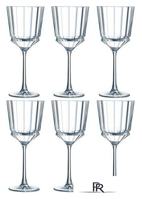 Набор бокалов для вина Cristal d'Arques Macassar Q4346 - Изображение №1 — Интернет-магазин ПроЗаказ