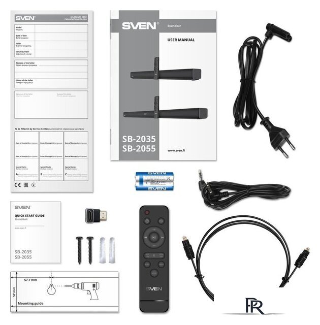 Саундбар SVEN SB-2035 - Изображение №10 — Интернет-магазин ПроЗаказ