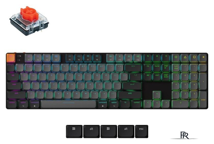 Клавиатура Keychron K5 V2 K5X-H1 (Gateron Low Profile Red 2.0) - Изображение №1 — Интернет-магазин ПроЗаказ