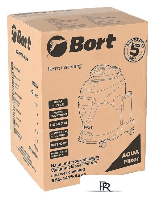 Пылесос Bort BSS-1415-Aqua - Изображение №10 — Интернет-магазин ПроЗаказ