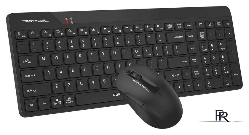 Офисный набор A4Tech Fstyler FG2300 Air2 (черный) - Изображение №3 — Интернет-магазин ПроЗаказ
