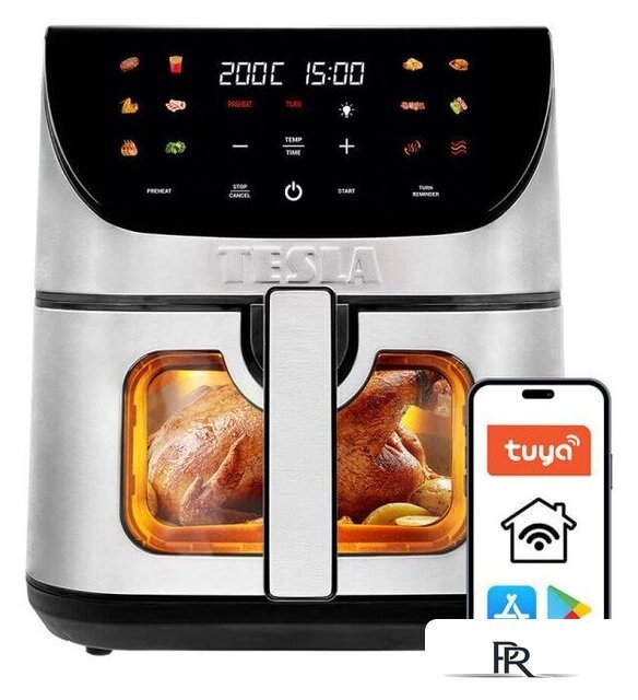 Аэрогриль (аэрофритюрница) Tesla Electronics AirCook Q70 XXL WiFi Pro - Изображение №2 — Интернет-магазин ПроЗаказ