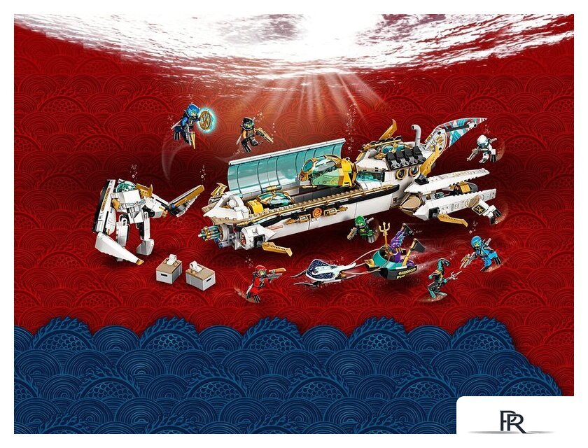 Конструктор LEGO Ninjago 71756 Подводный Дар Судьбы - Изображение №29 — Интернет-магазин ПроЗаказ