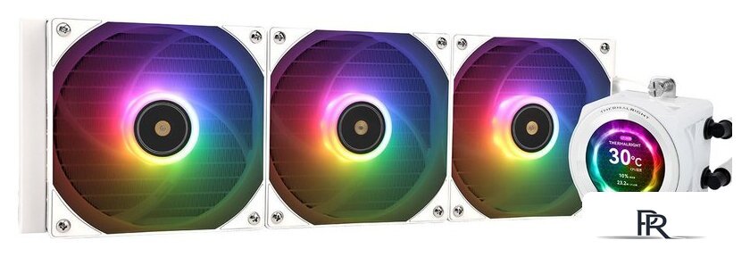 Система жидкостного охлаждения для процессора Thermalright Core Vision 360 ARGB (белый) - Изображение №1 — Интернет-магазин ПроЗаказ