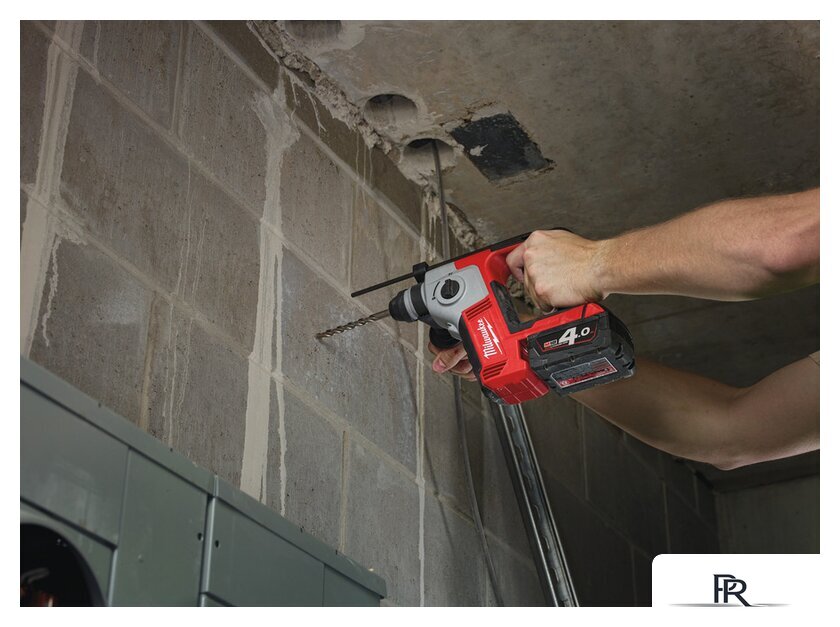 Перфоратор Milwaukee M18 BH-402C 4933443330 (с 2-мя АКБ, кейс) - Изображение №6 — Интернет-магазин ПроЗаказ