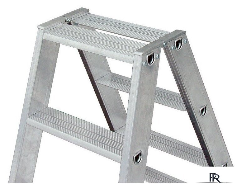 Лестница-стремянка Krause Stabilo с роликами 2х10 ступеней - Изображение №4 — Интернет-магазин ПроЗаказ
