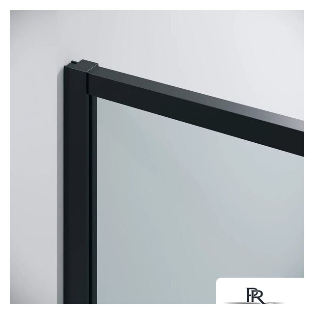 Душевая стенка Grossman Galaxy 80x195 200.K33.01.80.21.00 (черный матовый/стекло прозрачное) - Изображение №2 — Интернет-магазин ПроЗаказ