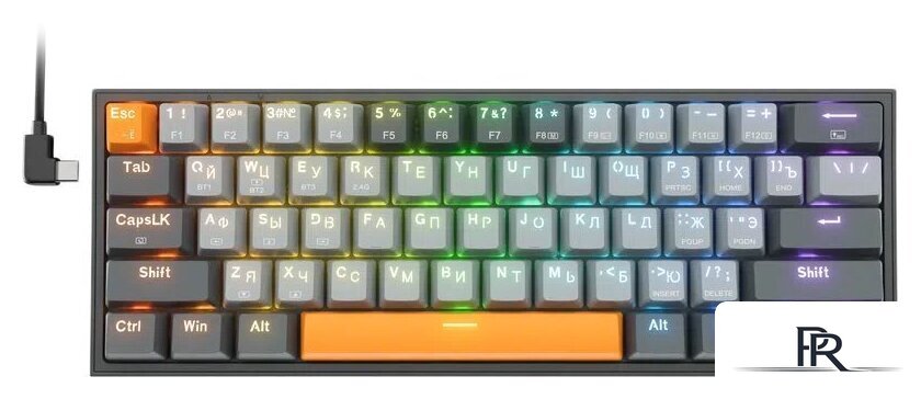 Клавиатура Redragon Fizz Pro (черный/серый) - Изображение №1 — Интернет-магазин ПроЗаказ