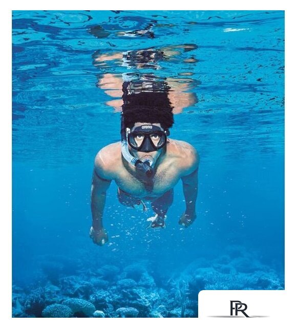 Набор для плавания ARENA Premium Snorkeling Set 002018 505 (черный) - Изображение №2 — Интернет-магазин ПроЗаказ