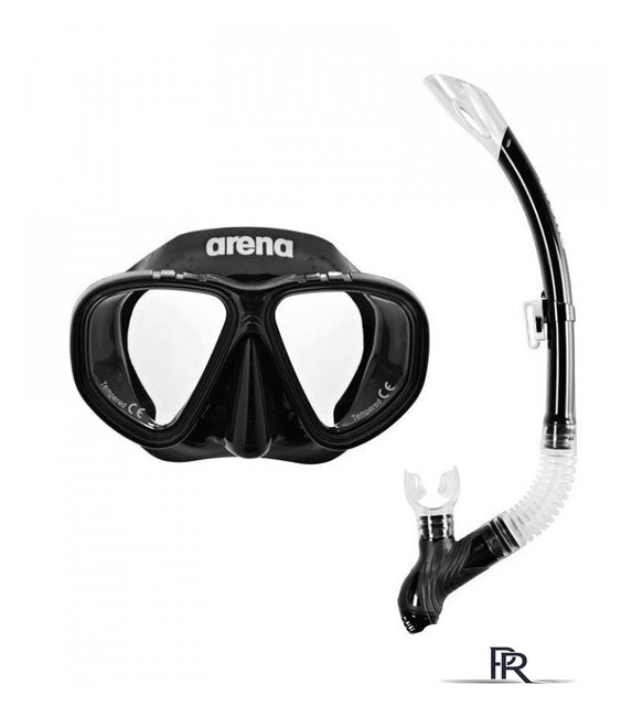 Набор для плавания ARENA Premium Snorkeling Set 002018 505 (черный) - Изображение №1 — Интернет-магазин ПроЗаказ