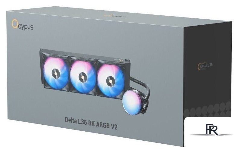 Система жидкостного охлаждения для процессора Ocypus Delta L36 BK ARGB V2 (черный) - Изображение №6 — Интернет-магазин ПроЗаказ