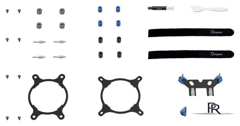 Система жидкостного охлаждения для процессора Ocypus Delta L36 BK ARGB V2 (черный) - Изображение №5 — Интернет-магазин ПроЗаказ