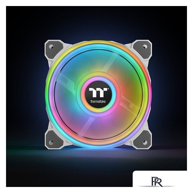 Вентилятор для корпуса Thermaltake Riing Quad 12 RGB TT Premium CL-F100-PL12SW-C - Изображение №4 — Интернет-магазин ПроЗаказ
