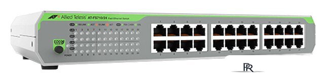 Неуправляемый коммутатор Allied Telesis AT-FS710/24-50 - Изображение №1 — Интернет-магазин ПроЗаказ