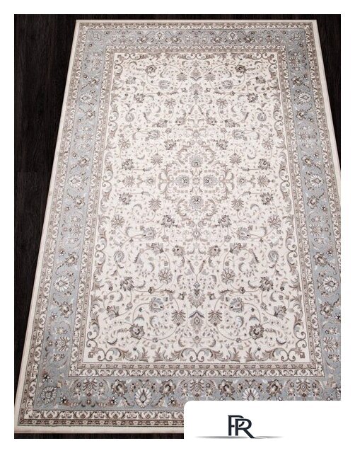 Ковер для жилой комнаты Merinos Valencia Deluxe F014-STAN-CREAM-L.BLUE (2х3) - Изображение №4 — Интернет-магазин ПроЗаказ