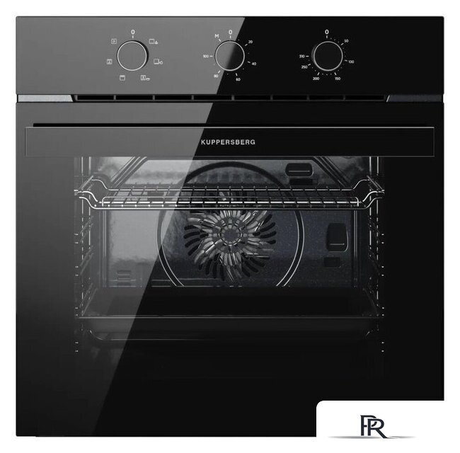 Электрический духовой шкаф KUPPERSBERG HO 603 Black Glass - Изображение №1 — Интернет-магазин ПроЗаказ