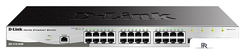 Управляемый коммутатор 2-го уровня D-Link DGS-1210-28/ME/B2A - Изображение №1 — Интернет-магазин ПроЗаказ
