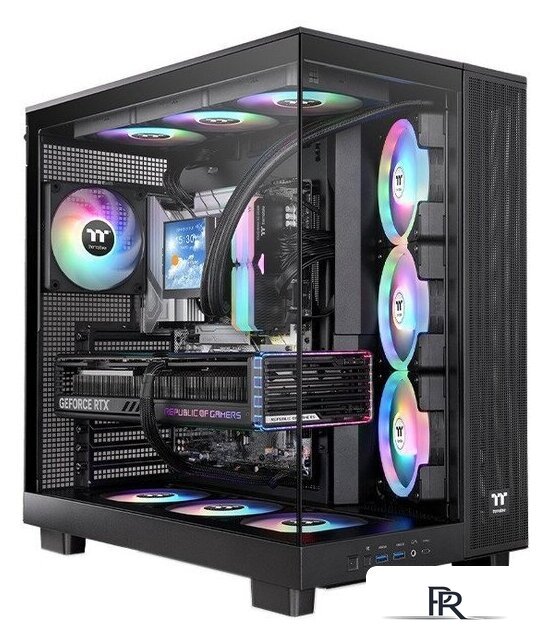Корпус Thermaltake View 380 XL TG ARGB Black CA-11E-00M1WN-00 - Изображение №1 — Интернет-магазин ПроЗаказ
