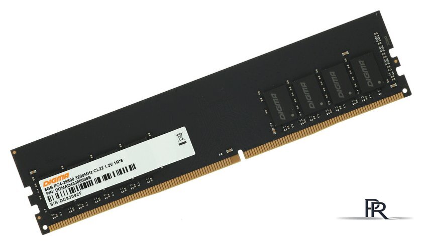 Оперативная память Digma 8ГБ DDR4 3200 МГц DGMAD43200008S - Изображение №1 — Интернет-магазин ПроЗаказ