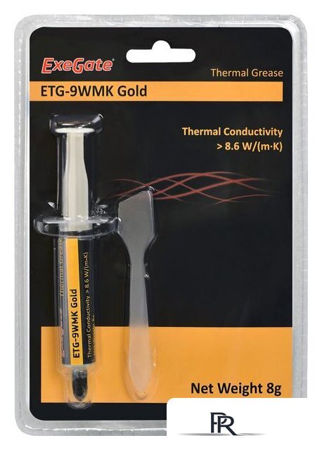 Термопаста ExeGate ETG-9WMK Gold EX282344RUS (8 г.) - Изображение №2 — Интернет-магазин ПроЗаказ