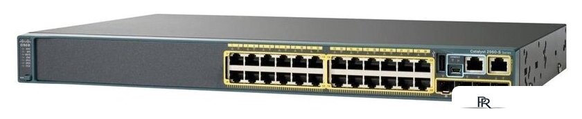 Управляемый коммутатор 3-го уровня Cisco Catalyst 2960-X [WS-C2960X-24TS-L] - Изображение №1 — Интернет-магазин ПроЗаказ