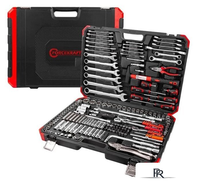 Универсальный набор инструментов ForceKraft FK-42022-5 (202 предмета) - Изображение №1 — Интернет-магазин ПроЗаказ
