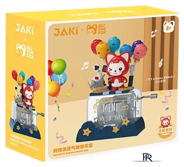 Конструктор Jaki Музыкальная шкатулка с лисенком JK6506 - Изображение №1 — Интернет-магазин ПроЗаказ