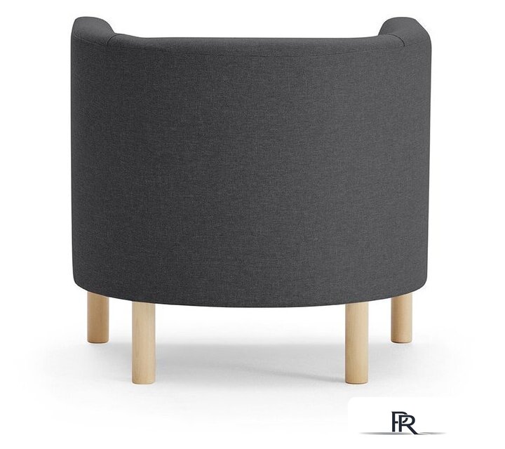 Интерьерное кресло Mio Tesoro Агата 351 (темно-серый 1173) - Изображение №13 — Интернет-магазин ПроЗаказ