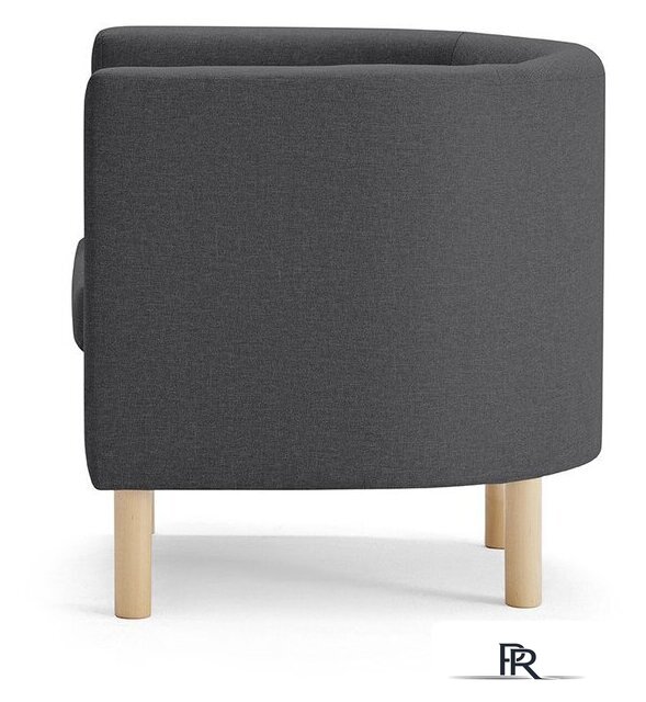 Интерьерное кресло Mio Tesoro Агата 351 (темно-серый 1173) - Изображение №12 — Интернет-магазин ПроЗаказ