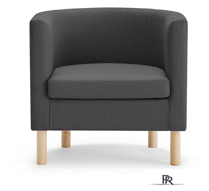 Интерьерное кресло Mio Tesoro Агата 351 (темно-серый 1173) - Изображение №8 — Интернет-магазин ПроЗаказ