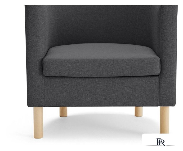 Интерьерное кресло Mio Tesoro Агата 351 (темно-серый 1173) - Изображение №10 — Интернет-магазин ПроЗаказ