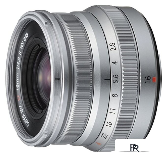 Объектив FUJINON XF 16mm F2.8 R WR (серебристый) - Изображение №1 — Интернет-магазин ПроЗаказ