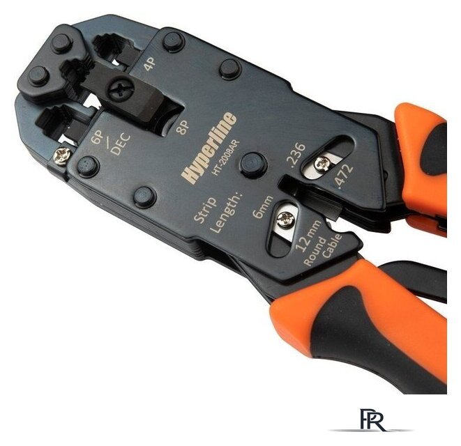 Кримпер Hyperline HT-2008AR (черный/оранжевый) - Изображение №3 — Интернет-магазин ПроЗаказ