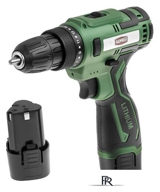 Дрель-шуруповерт Hammer ACD12/2C (с 2-мя АКБ, кейс) - Изображение №2 — Интернет-магазин ПроЗаказ