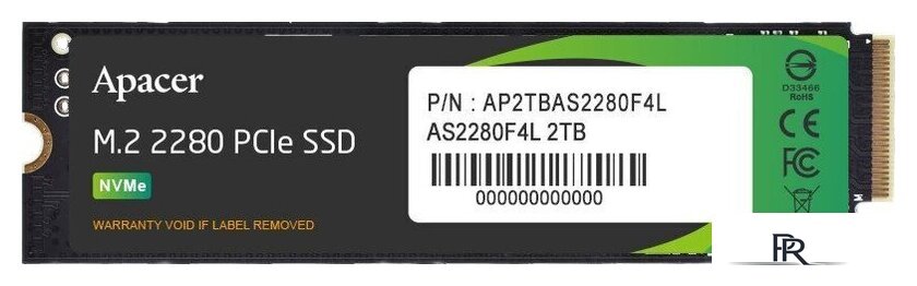 SSD Apacer AS2280F4L 2TB AP2TBAS2280F4L-1 - Изображение №1 — Интернет-магазин ПроЗаказ