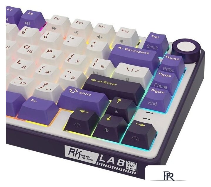 Клавиатура Royal Kludge R75 RGB Blackberry (RK Brown) - Изображение №6 — Интернет-магазин ПроЗаказ